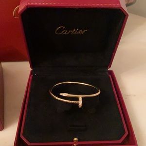 Cartier Juste in Clou bracelet size 17